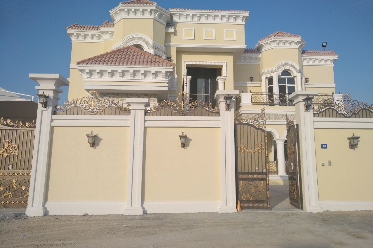 Grand Estate Facade & Ornamental Ironwork
